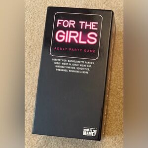 EUC "For The Girls" adult party game from the creators of What Do You Meme?
